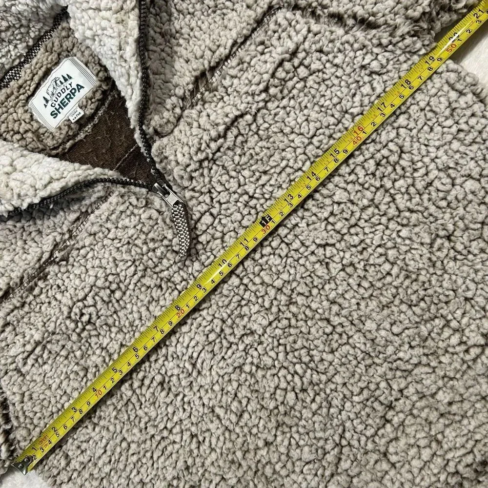 Cuddly Sherpa Pullover Jacket size 14/16